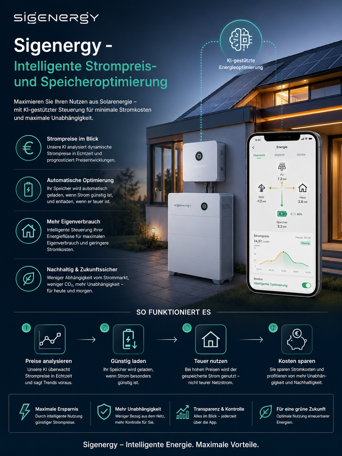 Sigenergy – Intelligente Strompreis- und Speicheroptimierung